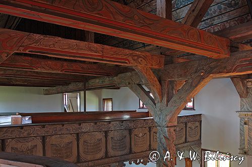 Chlastawa zabytkowy kościół drewniany z XVII w /1637r/ powiat Świebodzin - Wielkopolska