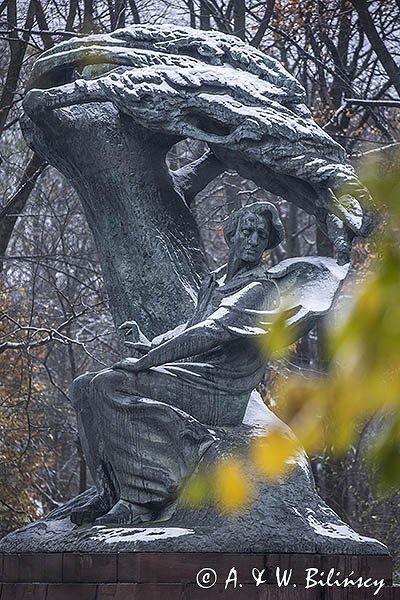 Pominik Chopina Łazienkach Warszawaskich