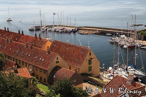 port, wyspa Christianso koło Bornholmu, Dania