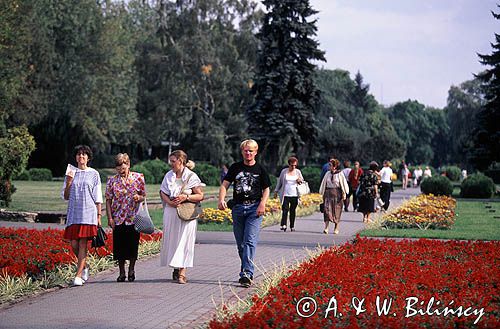 Ciechocinek uzdrowisko park zdrojowy