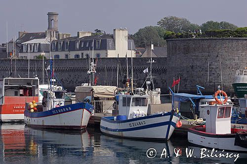 Concarneau, Stare Miasto, Bretania, Francja