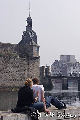 Concarneau, Stare Miasto, Bretania, Francja