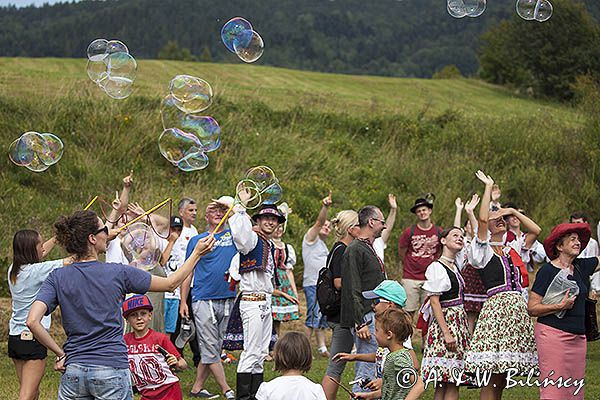Bańki mydlane, 3 Bieszczadzki Festiwal Sztuk w Czarnej, Bieszczady