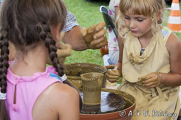 Warsztaty garncarstwa, 3 Bieszczadzki Festiwal Sztuk w Czarnej, Bieszczady