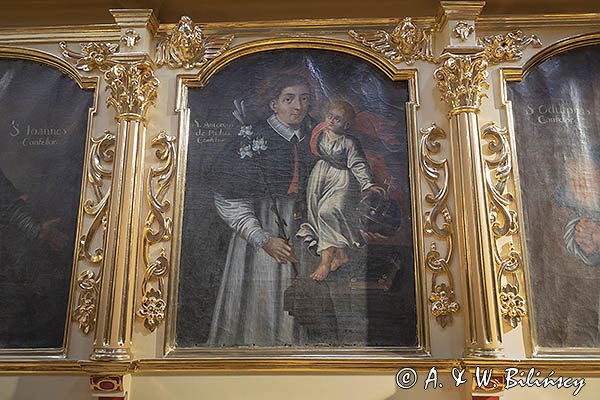 Sanktuarium w Czerwińsku nad Wisłą, wnętrze, nawa główna i ołtarz główny