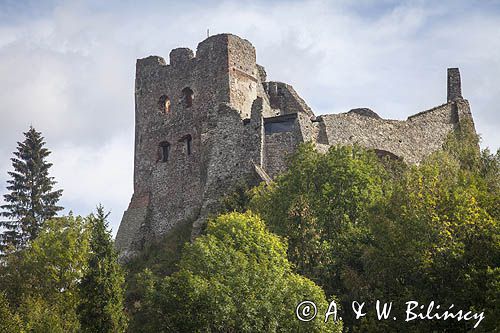 Ruiny zamku Czorsztyn, Pieniny