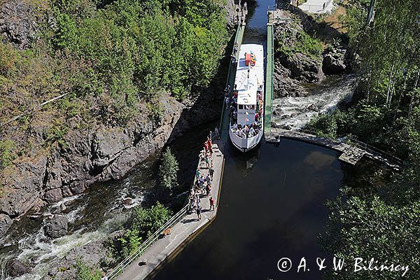 Haverud, Dalslandia na akwedukcie, Dalslands Kanal, Szwecja