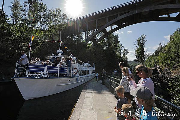 Haverud, na akwedukcie, Dalslands Kanal, Szwecja