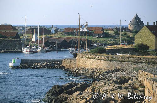 Frederikso, Christianso, port pomiędzy wyspami, Dania