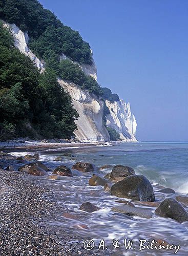 Wyspa Mon, Mons Klint, klify