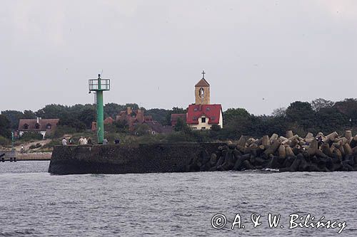 port Darłówko od strony morza