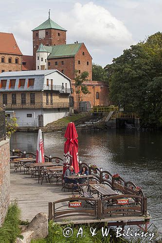 Darłowo, Zamek, rzeka Wieprza