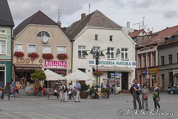 Darłowo, Rynek, kamienice