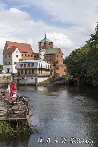 Darłowo, Zamek, rzeka Wieprza