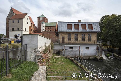 Darłowo, Zamek, rzeka Wieprza