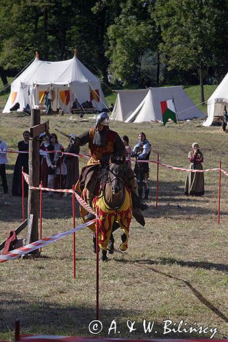 Dębno, zamek, turniej rycerski