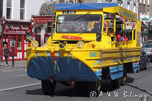 autobus wycieczkowy, Dublin, Irlandia