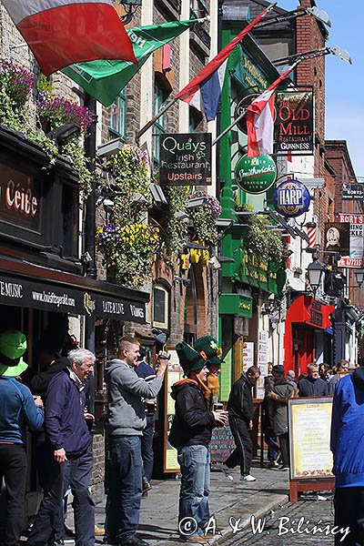 Dzielnica Temple Bar, Dublin, Irlandia