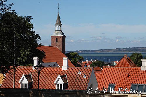 Ebeltoft, panorama, Dania, Jutlandia