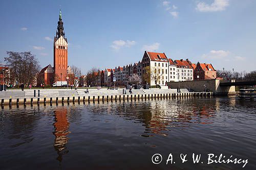 Elbląg, Kościół św. Mikołaja i ul, Wodna