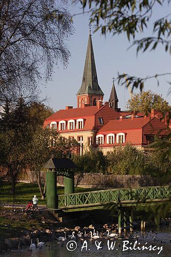 Ełk, mostek nad rzeką Ełk