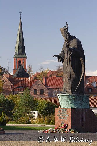 Ełk, pomnik paieża Jana Pawła II