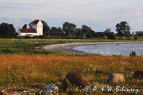 Endelave, wyspa, Kattegat, Dania, Kościół