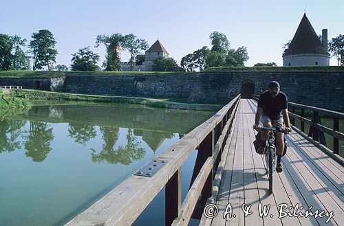 Wyspa Saaremaa, zamek Kuressaare, Estonia