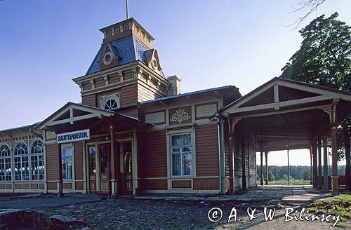 Dworzec Kolejowy - muzeum w Haapsalu, Estonia