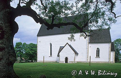 Estonia, Liiva, Kościół z XIII w, wyspa Muhu