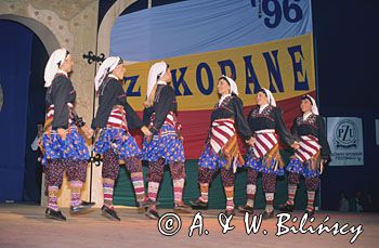 XXVIII Festiwal Folkloru Ziem Górskich Zakopane 1996 zespół turecki