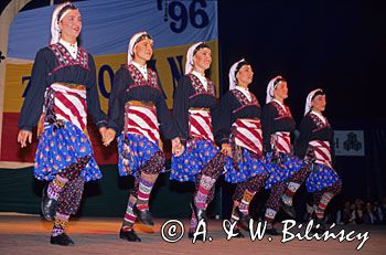 XXVIII Festiwal Folkloru Ziem Górskich Zakopane 1996 zespół turecki