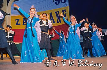 XXVIII Festiwal Folkloru Ziem Górskich Zakopane 1996 zespół turecki