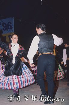 XXVIII Festiwal Folkloru Ziem Górskich Zakopane 1996 Hiszpanie