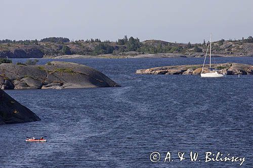 wyspa Bjorko, szkiery Turku, Finlandia Bjorko Island, Turku Archipelago, Finland