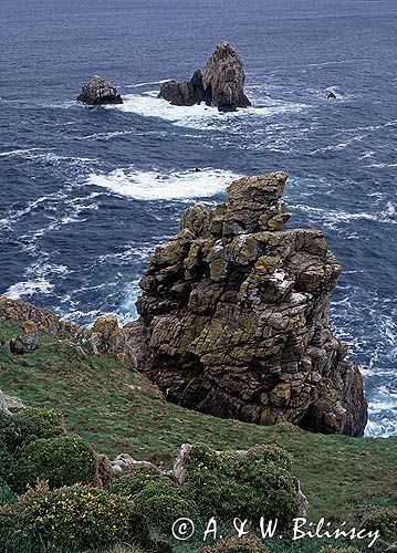 Przulądek Sizun, Finistere, Bretania, Francja