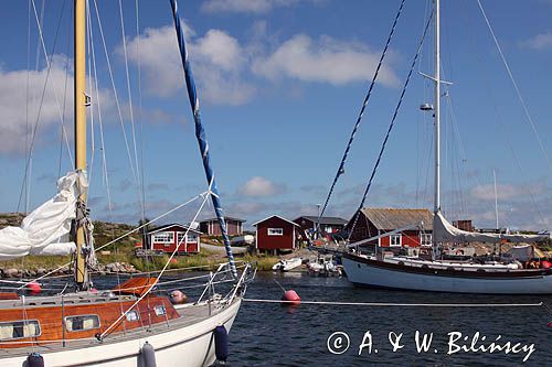 port jachtowy, wyspa Jurmo, szkiery Turku, Finlandia a harbour, Jurmo Island, Finland