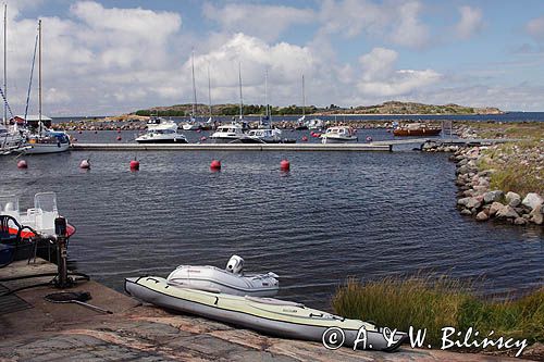 port jachtowy, wyspa Jurmo, szkiery Turku, Finlandia a harbour, Jurmo Island, Finland