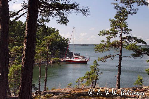 wyspa Karjaluoto, szkiery Turku, Finlandia Karjaluoto Island, Finland