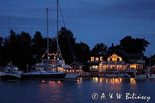 marina w Nagu, Nauvo, Norrfjarden, szkiery Turku, Finlandia Nauvo harbour, Nagu, Turku Archipelago, Finland