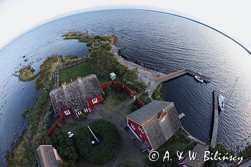 Widok z latarni morskiej Garpen. View from the lighthouse. fot A&W Bilińscy, bank zdjęć