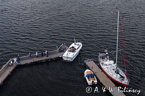 Garpen harbour. Port na Garpen.Kalmarsund, Szwecja, Bergkvara, Sweden