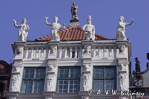 Gdańsk, złota kamienica, Długi Targ