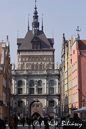 Gdańsk, Złota Brama i ulica Długa