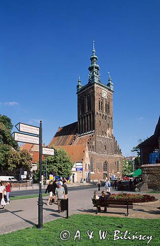 Gdańsk kościół św. Katarzyny Stare Miasto