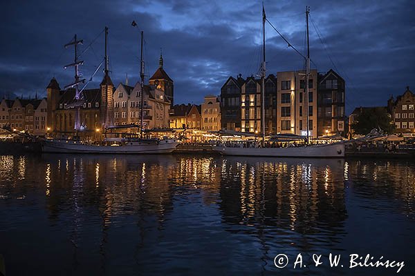 Stare i nowe, Rybackie Pobrzeże, nad Motławą, Gdańsk