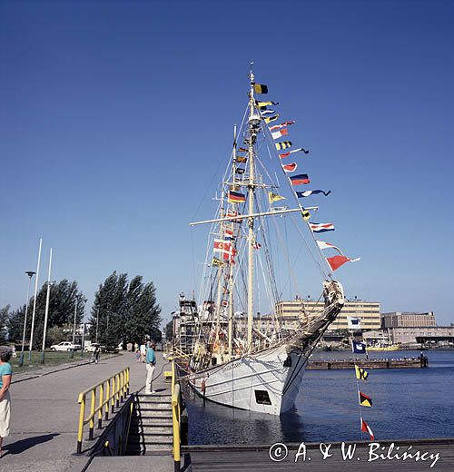 Gdynia żaglowiec Zawisza Czarny