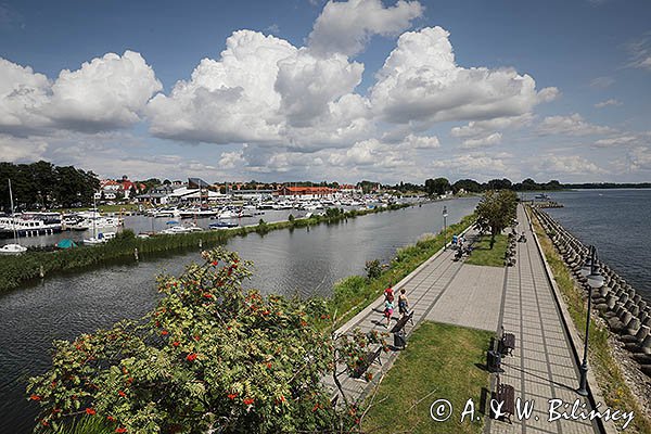 EkoMarina Giżycko, port jacht i molo