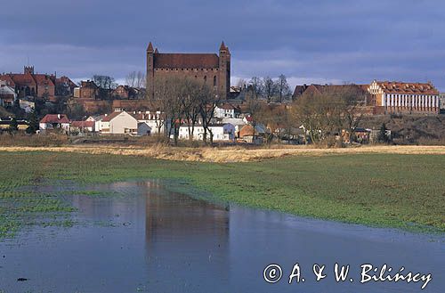 Gniew zamek i miasto