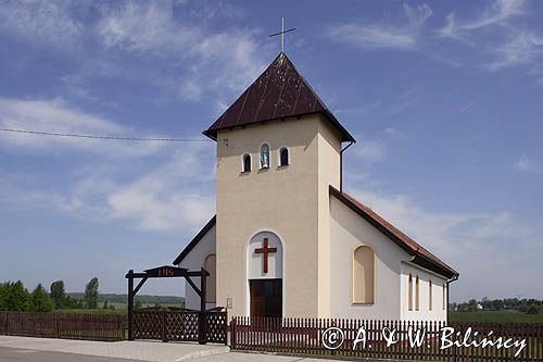 Gołajny, kościół, Warmia